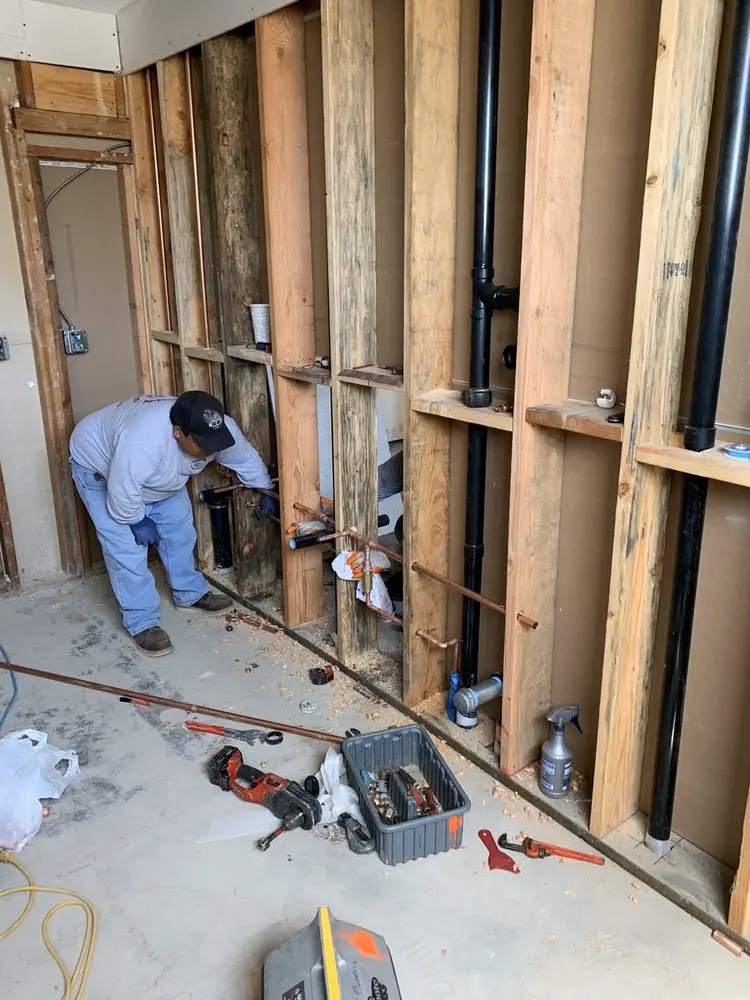Commercial rough-in plumbing for Water Heater Replacement in Perrywood